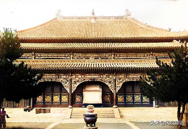 老照片1928年山西省五台山旧貌,忻州五台山影像