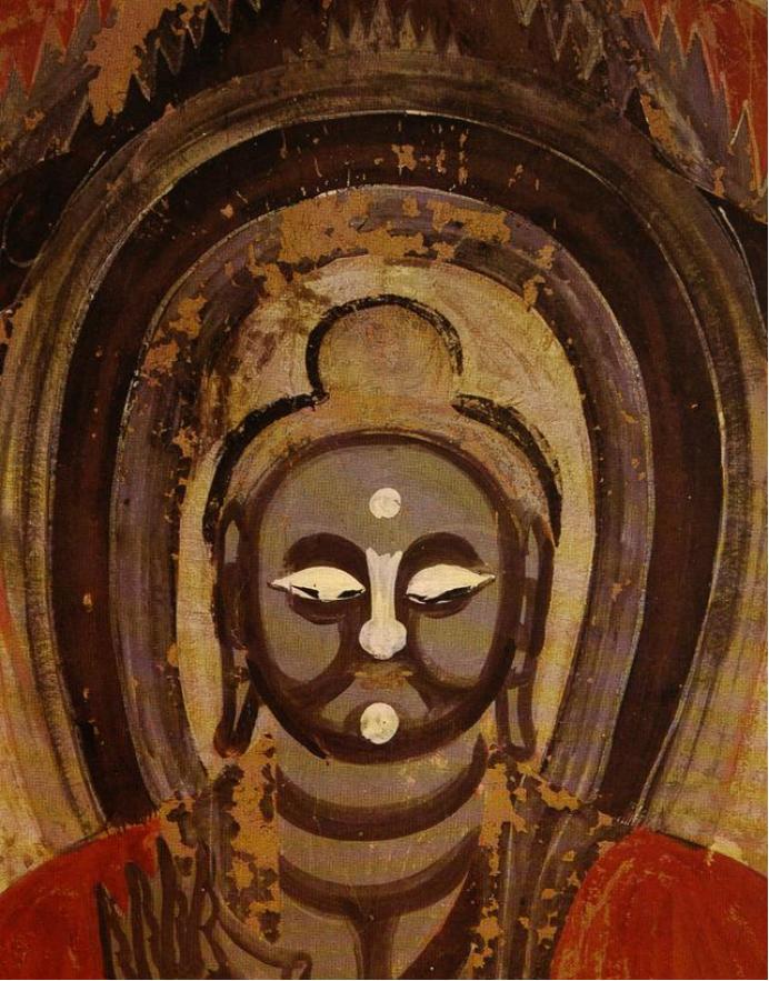 敦煌428窟介绍,敦煌329窟壁画飞天图