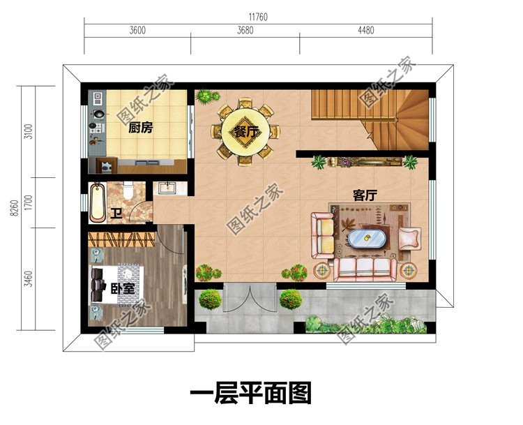 农村的二层楼设计图,农村普通房子二楼设计图