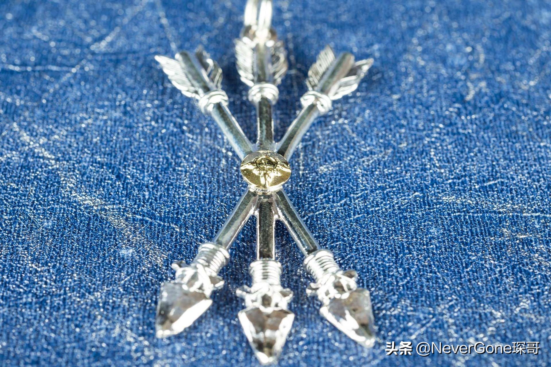 日本复古银饰——FirstArrows项链开箱+2年旧化