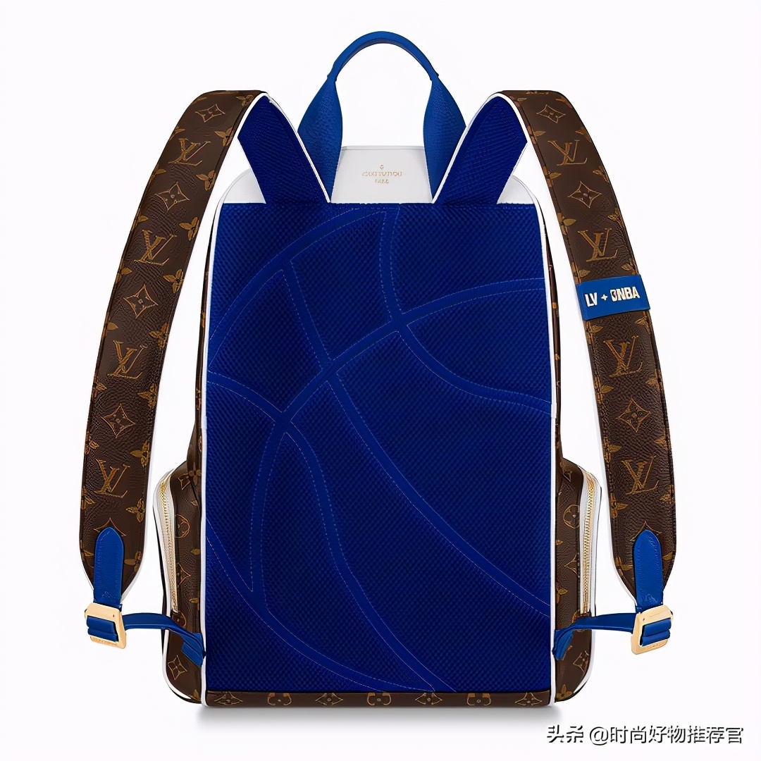 LV新包|NBA合作系列：篮网元素，红白蓝3色细节