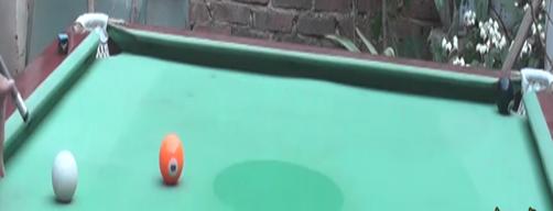 台球的跳球怎么打,台球新手跳球