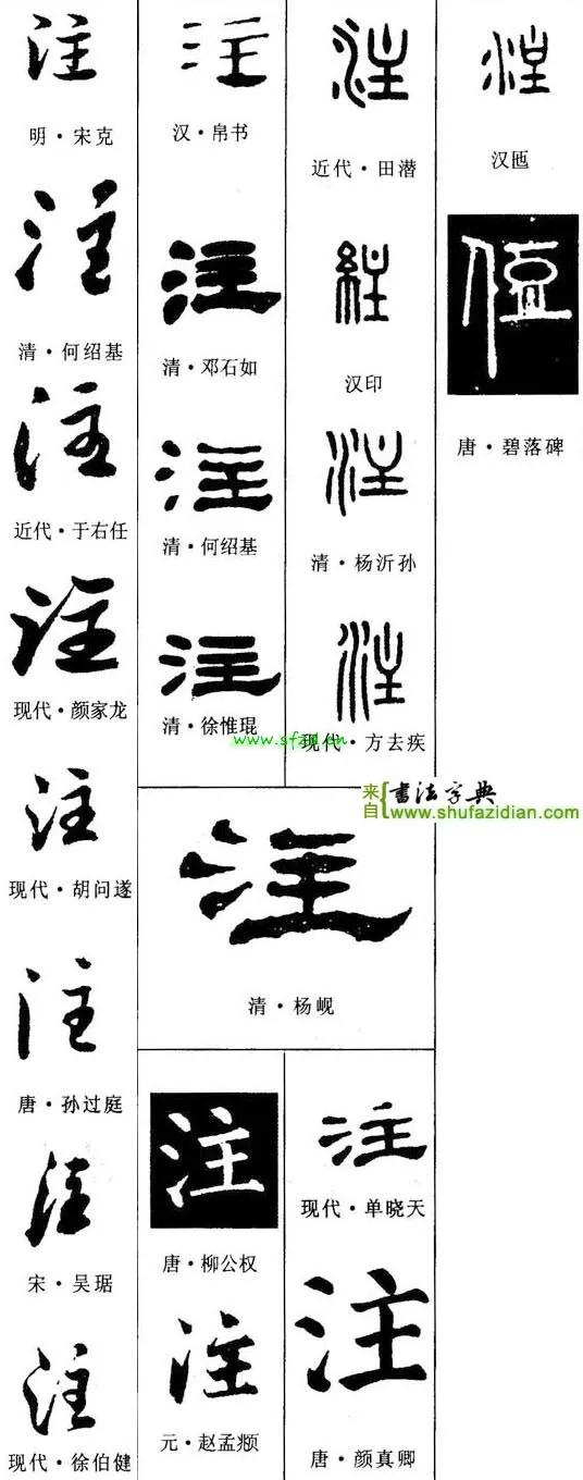 「每日一字」注（2106）2020.06.01