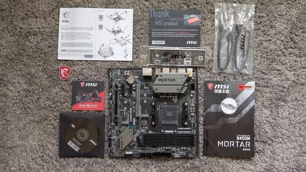 主板微星b450gaming和迫击炮区别,微星b450m迫击炮测试