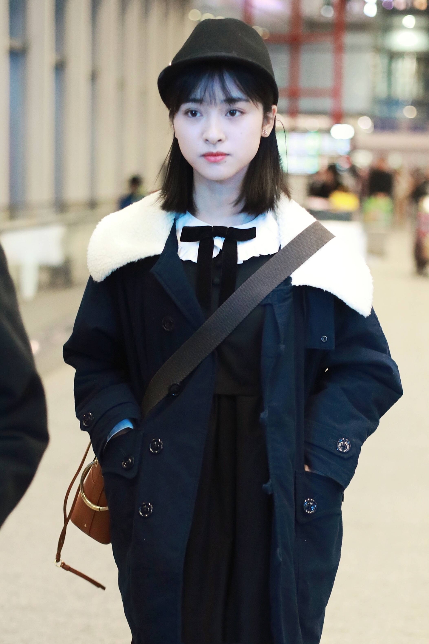 沈月穿长筒靴的图片,沈月穿搭小个子