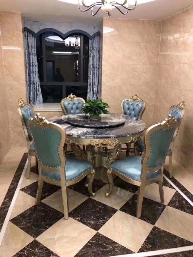 欧式风格餐台设计,欧式餐台布置