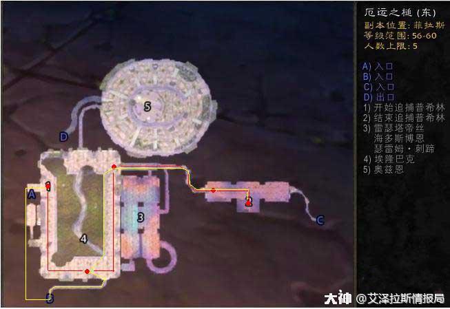 魔兽世界怀旧服副本任务大全图,怀旧服70级需要钥匙的副本