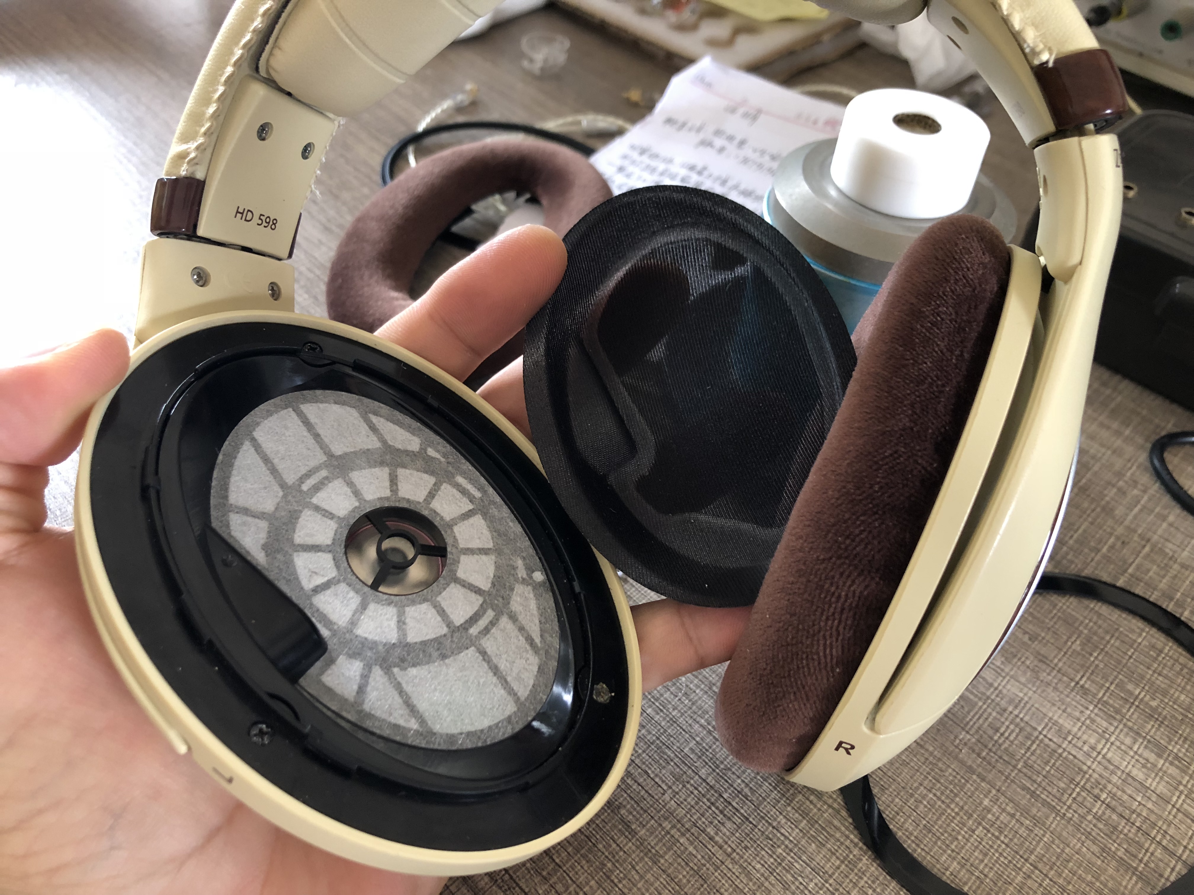 老款森海塞尔耳机拆解,森海塞尔大馒头4头戴式耳机拆解