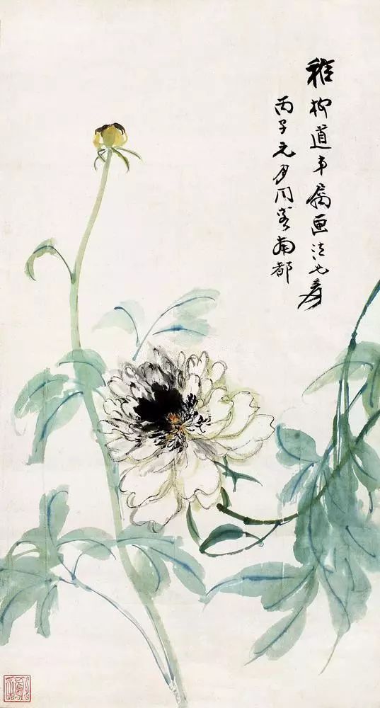 100幅精美写意牡丹画,名家大写意画牡丹作品图片