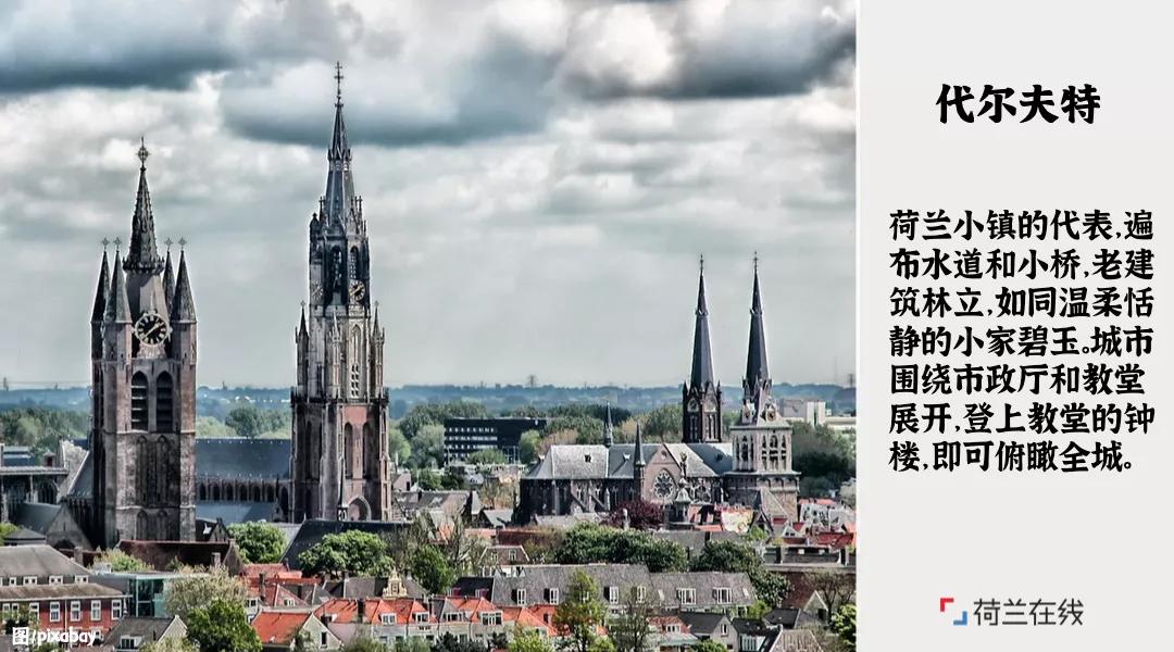 荷兰的郁金香风车牧场和运河,荷兰郁金香风车美景