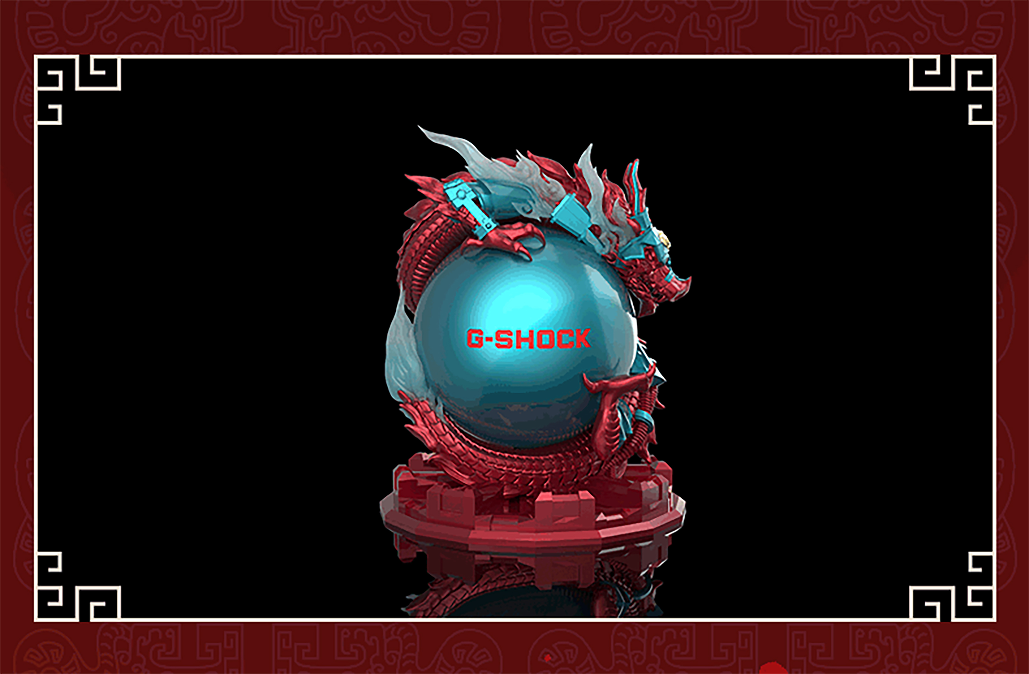 王一博青龙同款表多少钱,王一博中华龙海报