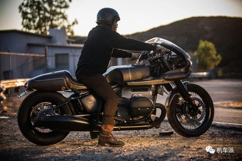 定制|“TheWal”手工大神打造的末日风宝马R18