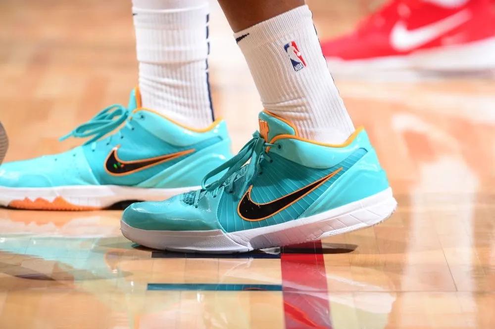 掘金勇士季后赛上脚球鞋,nba球星上脚球鞋22-23