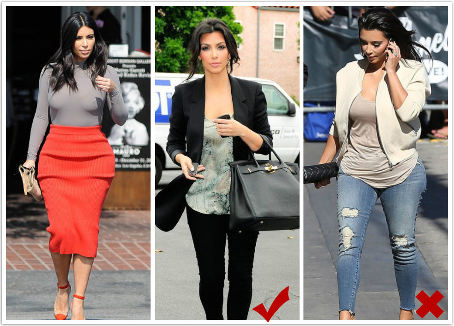 梨形身材胯大腿粗这样穿,腰细腿粗的梨形身材