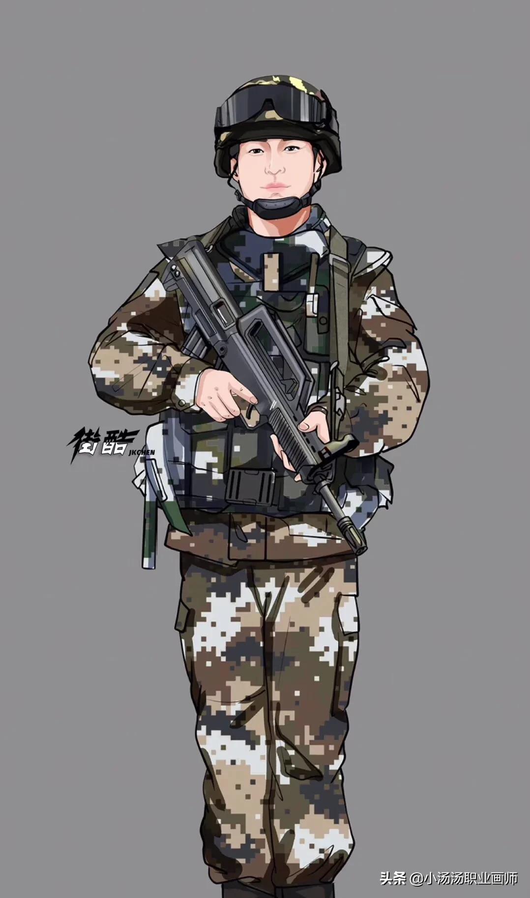 适合军人的微信头像图片,军人微信头像霸气冷酷