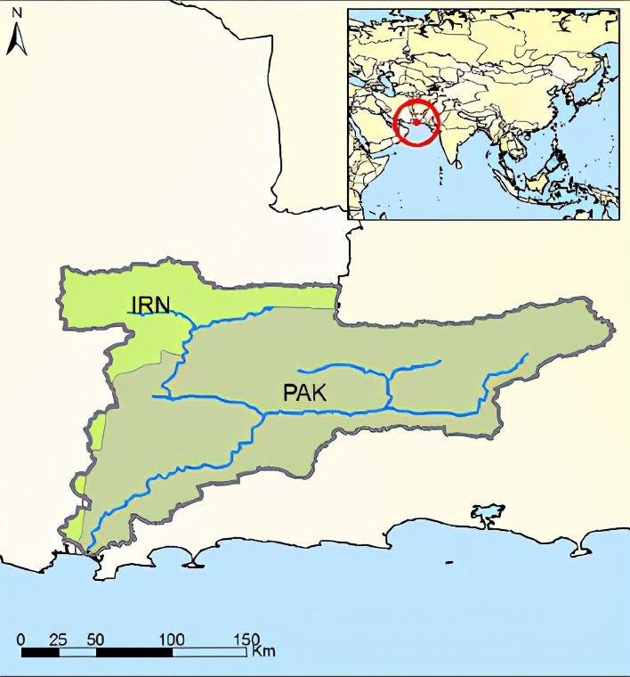 伊朗/巴基斯坦Dasht达什特河流域