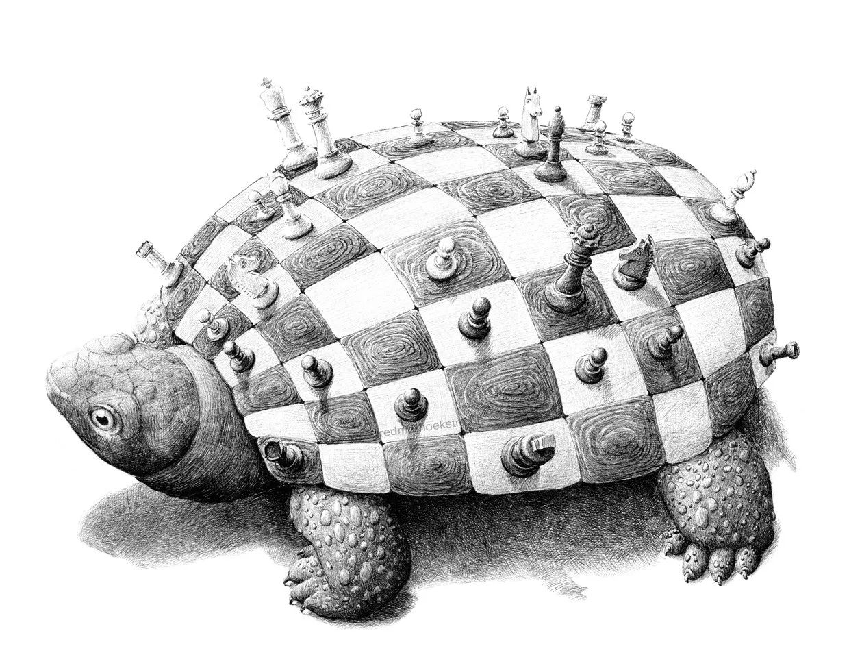 脑洞大开的创意绘画方式,脑洞大开的素描