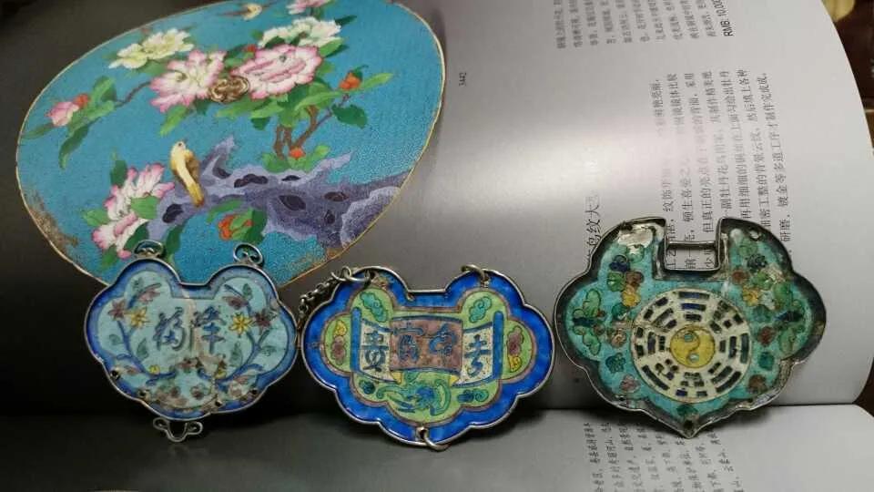 古法方形金锁,清代老银制长命锁