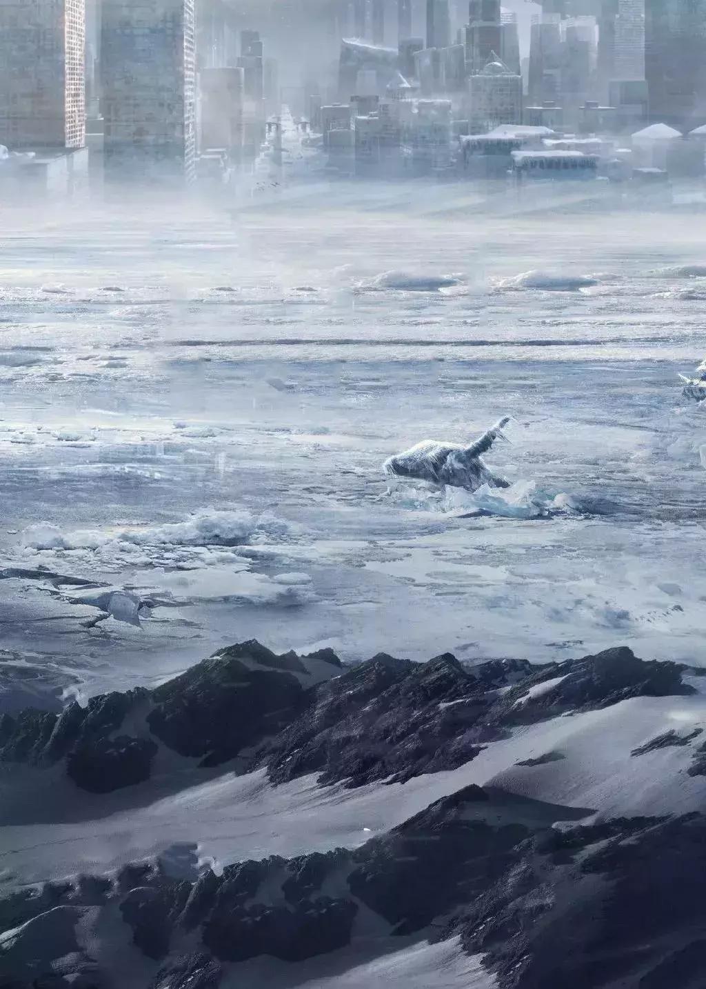 比流浪地球更科幻比现实更魔幻,流浪地球2新海报夏威夷城市