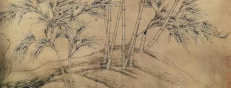 郑板桥画的是什么品种竹子,郑板桥画的横幅竹子