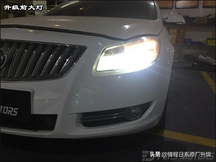 09别克君威大灯适合多少瓦的透镜,别克君威卤素灯能改装么