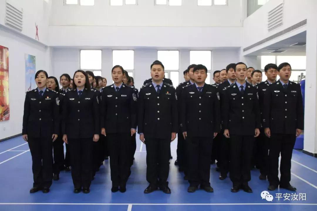 这16张汝阳公安“最美笑脸”，一起为他们打call！