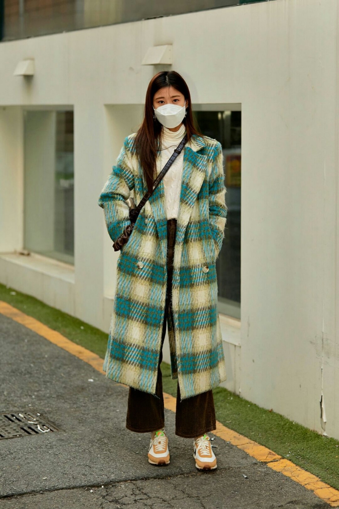 格纹大衣如何搭配才时髦,小个子穿大衣怎么搭配时髦