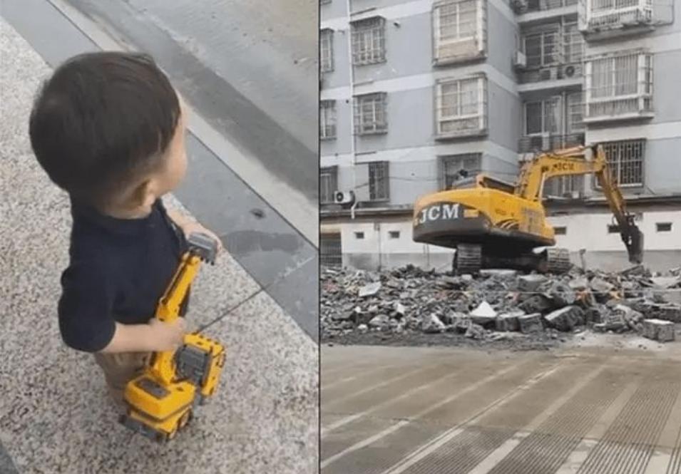 小孩喜欢挖掘机是什么原因,孩子为什么喜欢挖掘机