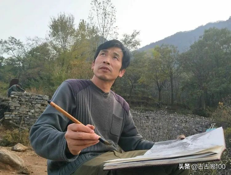 意笔人物高手蒋雪平