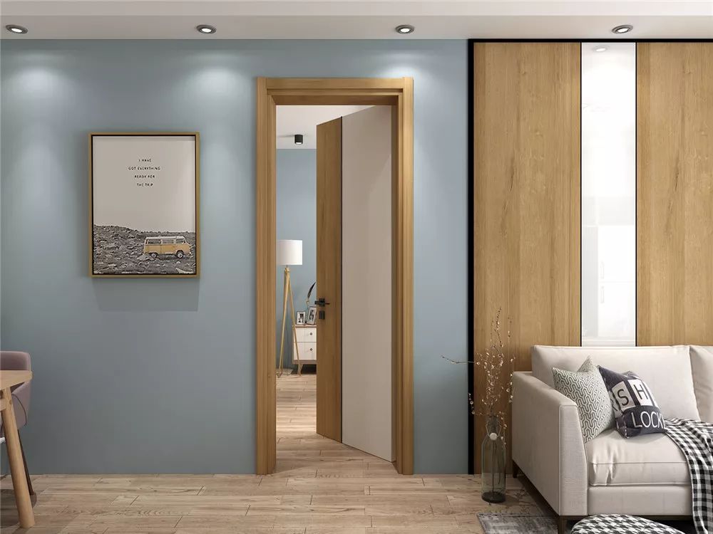 农村原木风木门,极简原木风木门