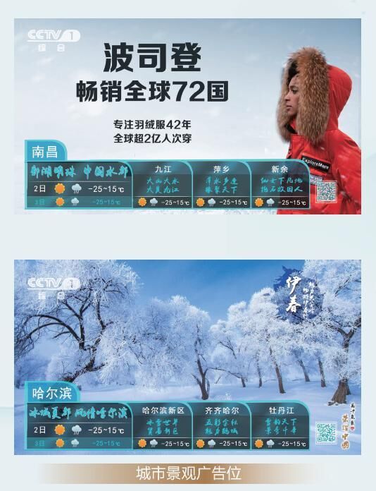 中央电视台天气预报广告价格,央视播城市天气预报收费吗