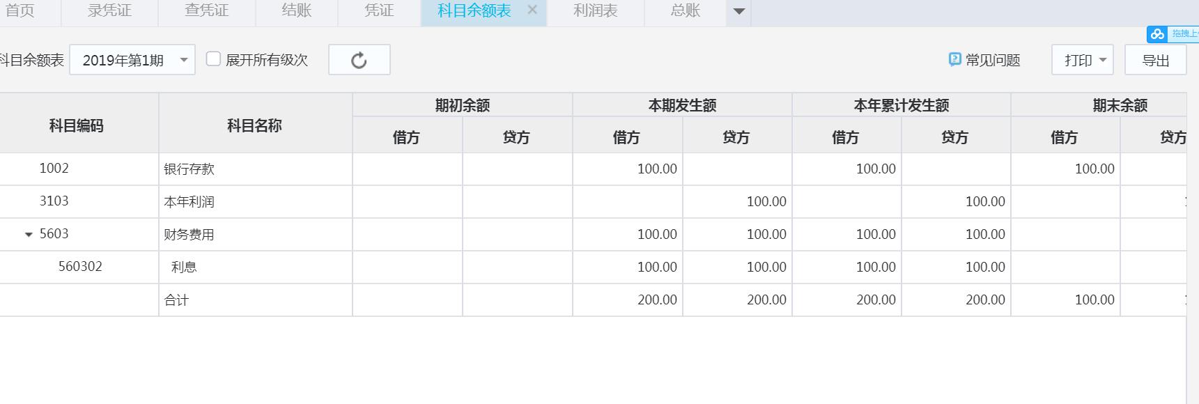 期间费用对应贷方科目有哪些,费用类科目不能放在贷方么