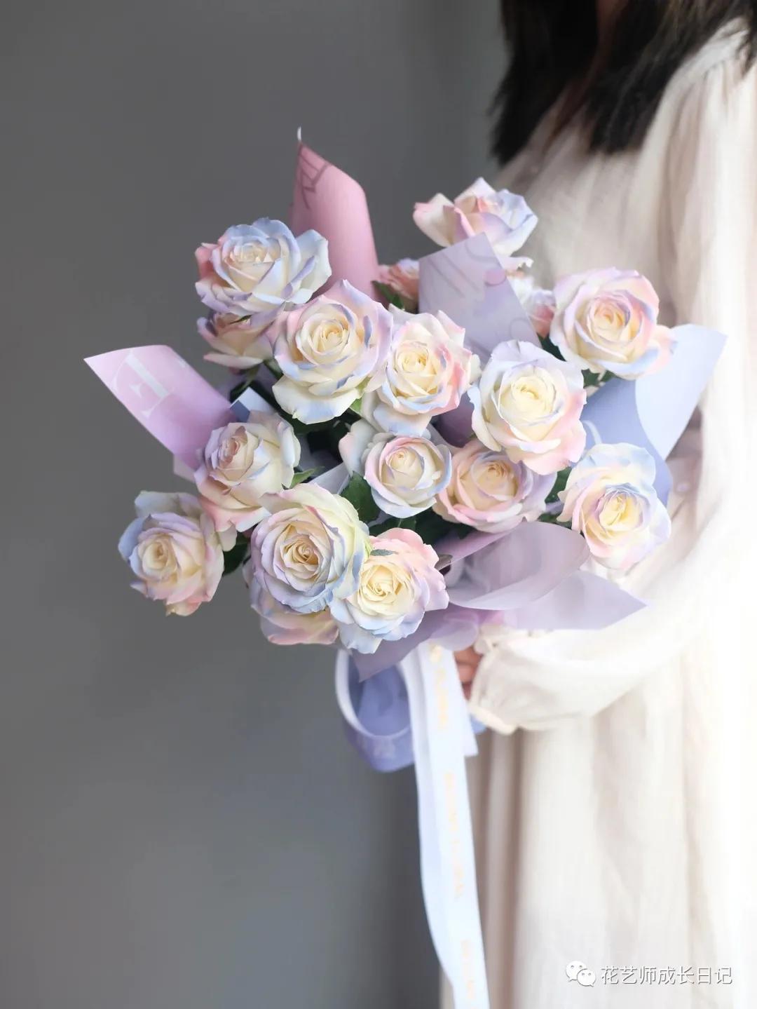 节日特辑vol.10|4款喷色玫瑰的新思路,不一样的新视角