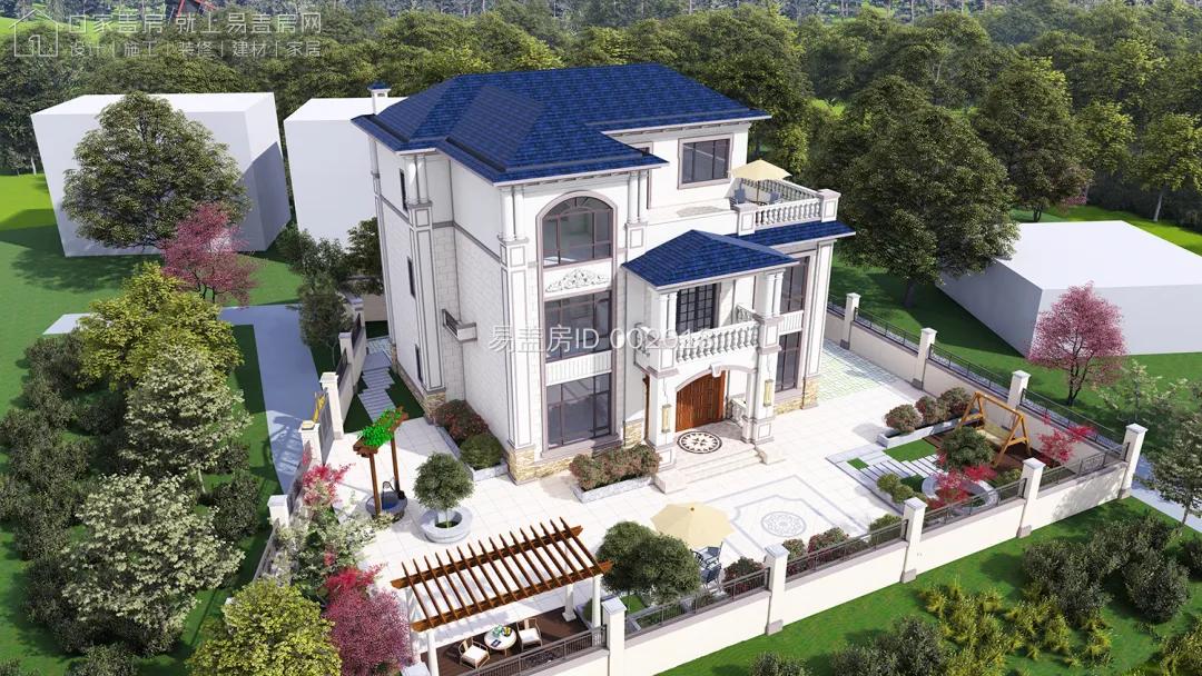 顶级豪华别墅小院子实景图,功能最全的现代别墅