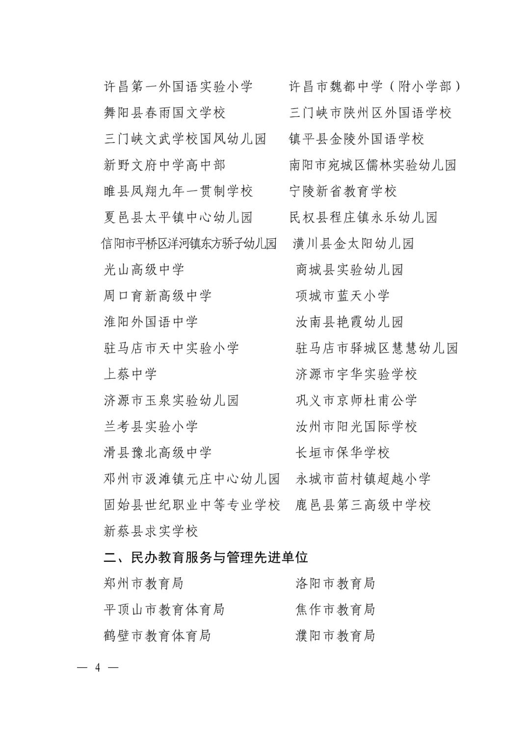 先进集体和优秀个人名单,洛阳文明教师获奖名单