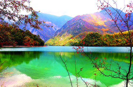 甘肃陇南市山水全景,甘肃陇南武都美丽风景