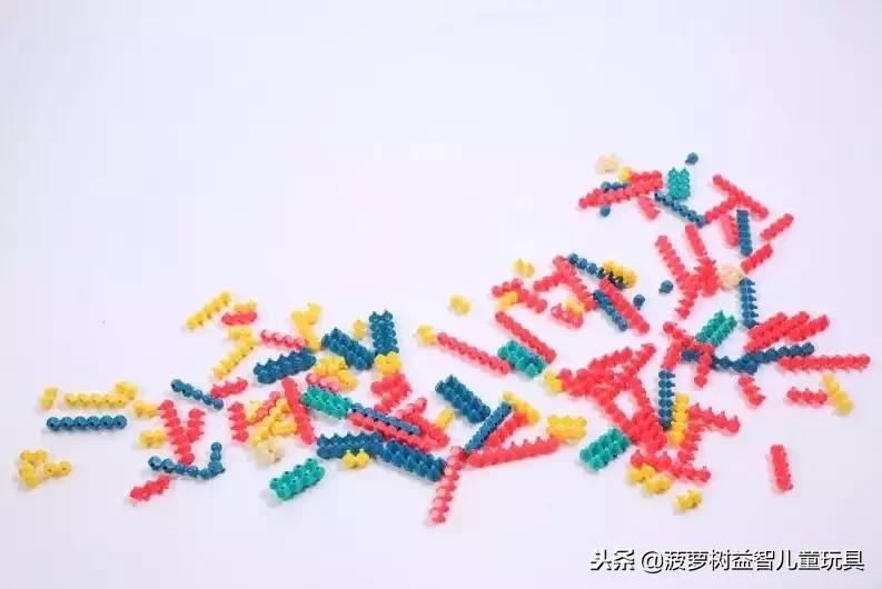 菠萝树积木玩具,菠萝树益智玩具积木