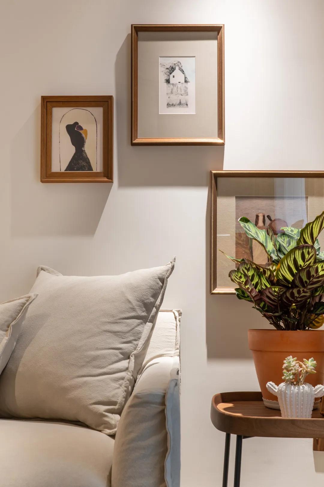 西安母女的111㎡三室暗房,拱形门、水磨石,超强储物力