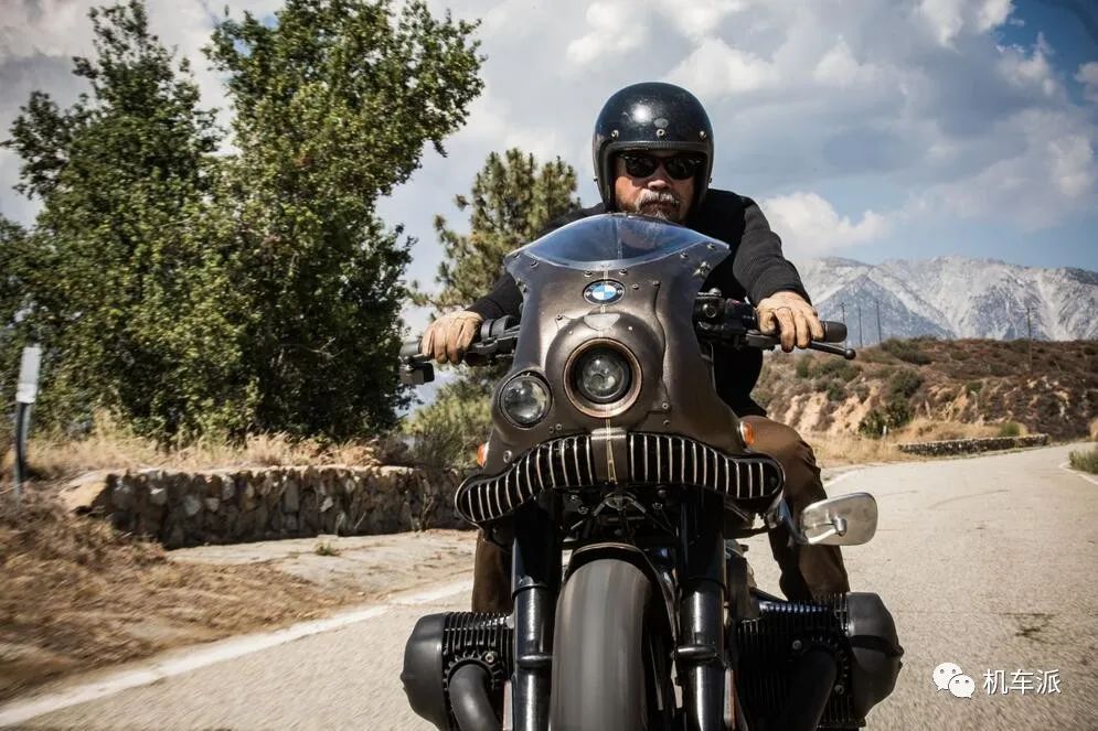 定制|“TheWal”手工大神打造的末日风宝马R18