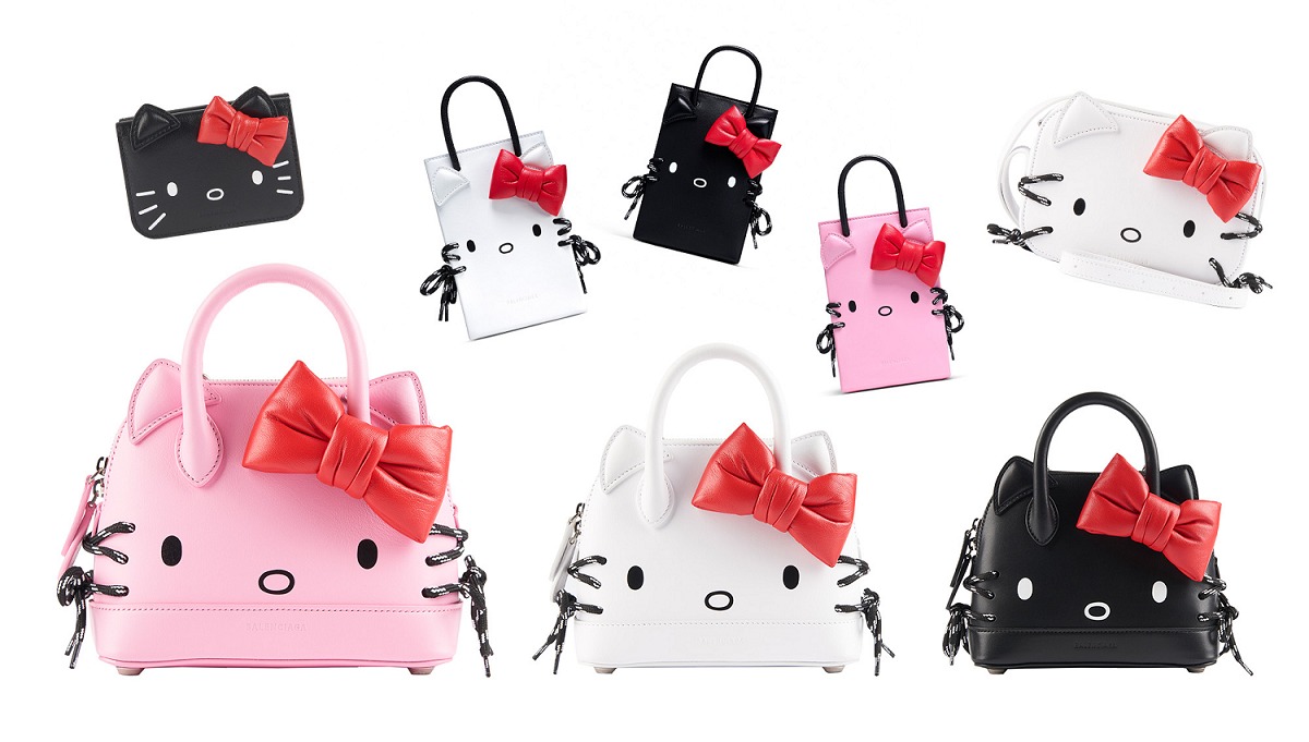 balenciaga2023早春包,hellokitty限定单肩包