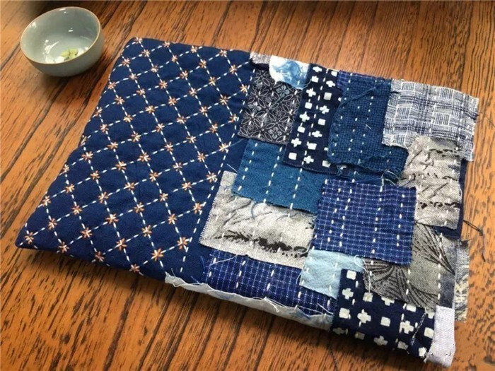 十字绣的平针回收针怎么绣,十字绣大面积不规则平针绣