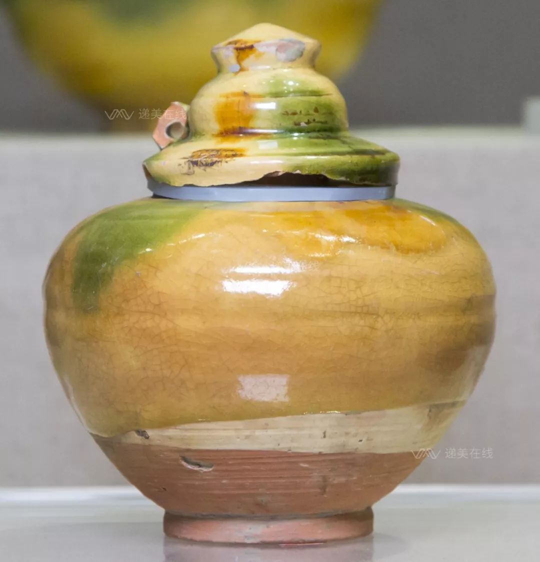 唐代邛崃窑三彩瓷器,唐代邛崃窑三彩精品瓷器