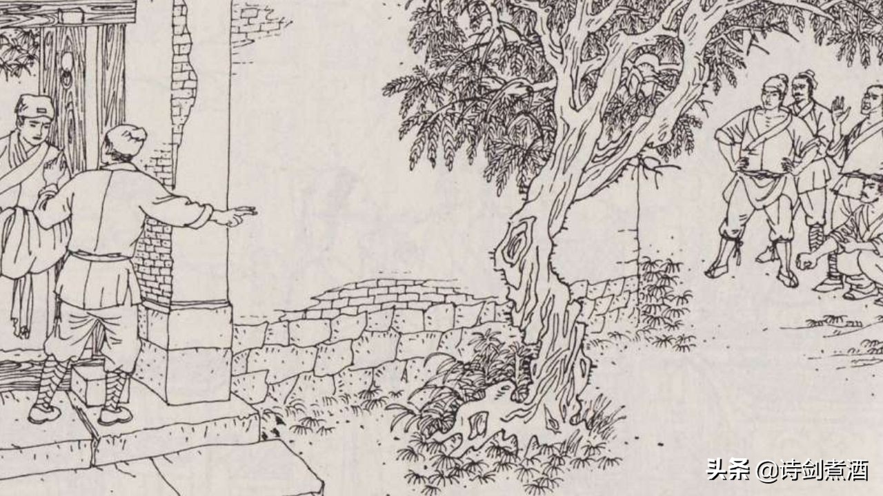 女子投井被和尚救起的古代故事,民间故事女子被路过男子救下