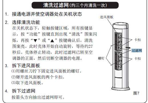 tcl立式空调怎么清洗过滤网,天丽空调过滤网怎么取下来清洗