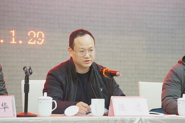 成都市体育局副局长陈志带队考核成都棋院2020年目标完成情况