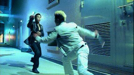 甄子丹杀破狼与吴京对打片段,棍法对决甄子丹完整版