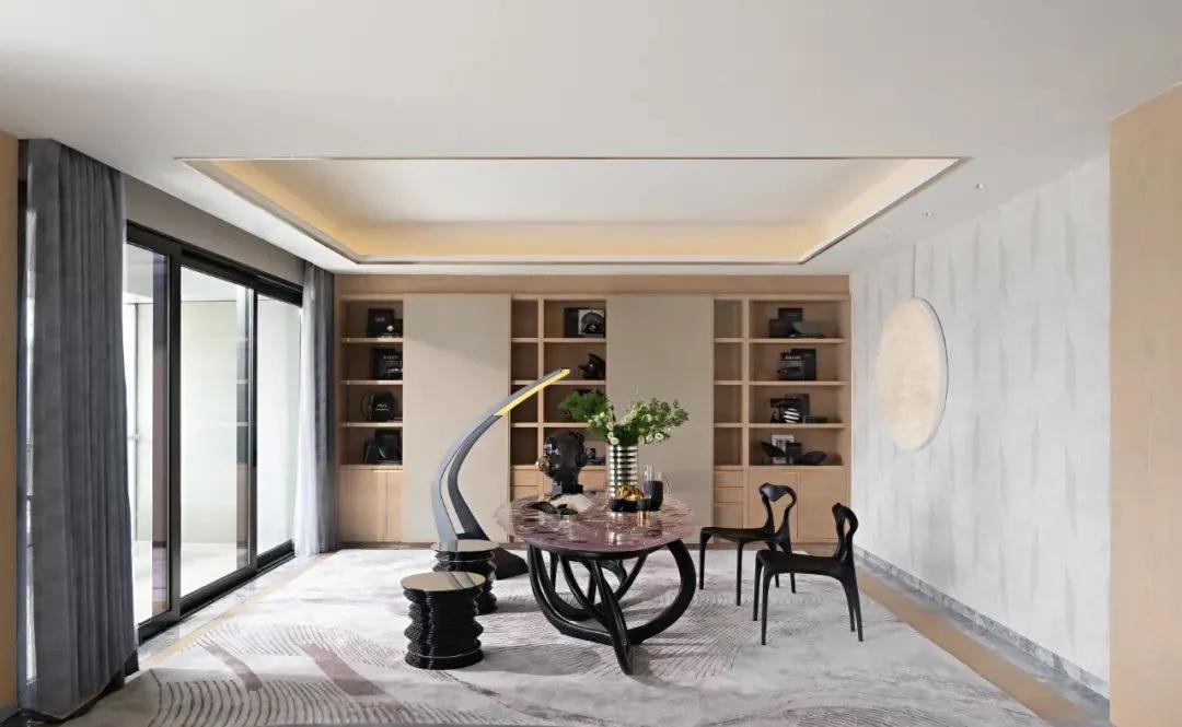 深圳中心天元266平公寓样板间,深圳中心天元330大平层