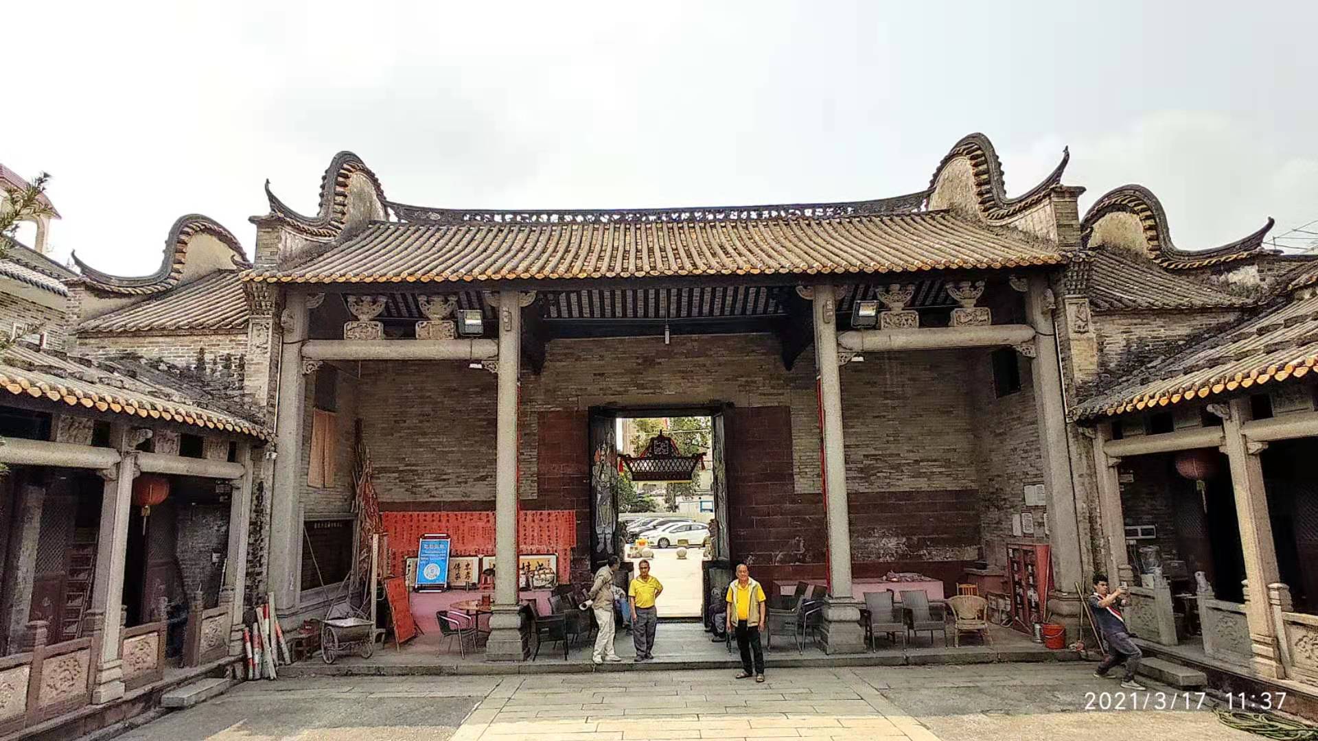 走访“平地黄”，睇大宗祠“花堂”