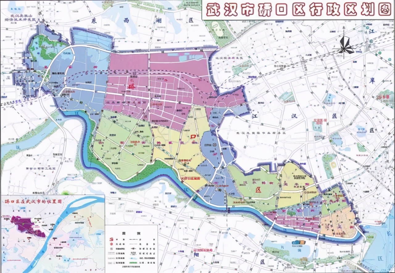 武汉硚口区原本属于哪个区,武汉硚口的典故