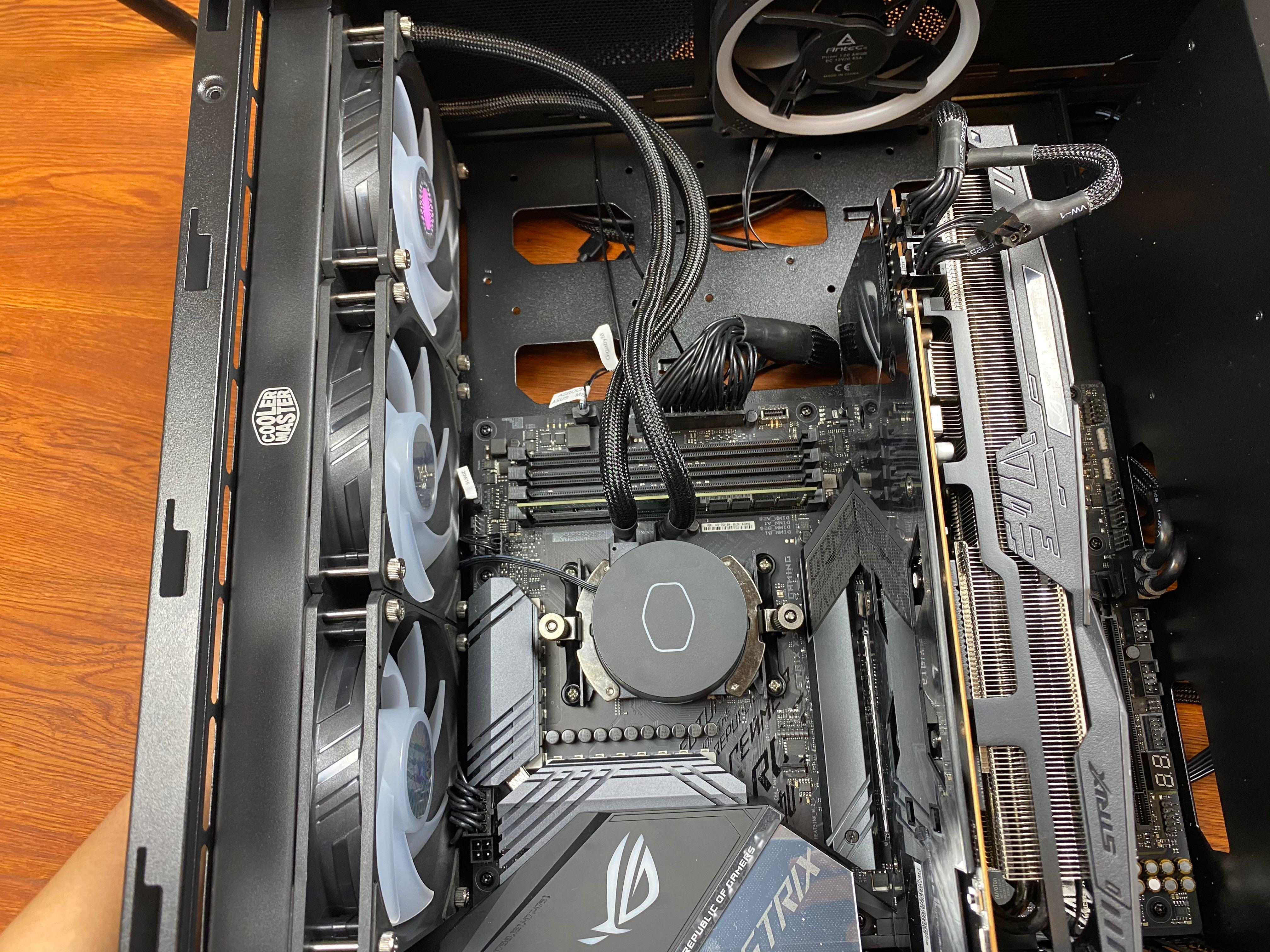 冰神b360水冷散热器评测,amd水冷